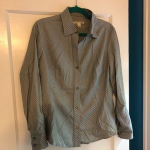 Banana Republic collared button up shirt